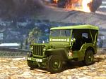 Jeep Willys MB Edelweiss Legion Etrangere (1960). Altaya