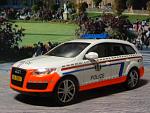 Audi Q7 Luxembourg police DeA