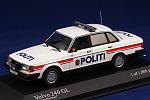 Minichamps - Volvo 240 GL, 1986 - Politi Norway