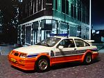 FORD SIERRA Cosworth Gendarmerie Luxembourg  1988 IXO