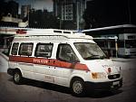 Ford Transit LWB Hong Kong police Corgi