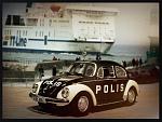 VW 1303 polis Minichamps