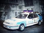 Saab 9 5 break polis Sweden Hongwell