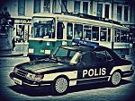 Saab 900 poliisi DeA