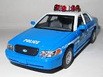 Ford Crown Victoria Police Interceptor 2000 г - Полиця Нью-Йорка - США - KINTOY