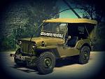 Willys jeep gendarmerie prevotale DeA