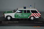 Mercedes 250TD Polizei Berlin(S123) 1982 г. Minichamps