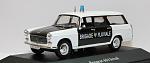 Peugeot 404 Break (Atlas) - Police "PIE" Brigade fluviale, 1966