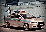 Mitsubishi Lancer Kazakh police Vitesse