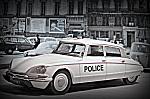 Citroen DS police de Paris DeA