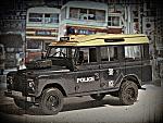 Land Rover 109 Hong Kong police DeA