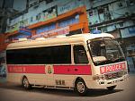 TINY Toyota Coaster Hong Kong Police carrier