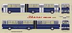 Ikarus 282.K1 1976 г. и Ikarus-282.00 1978 г. Версия рисунка: 03-01 
Ниже, в комментарии к этому изображению есть ссылка на картинку  хорошего...