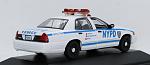 Ford Crown Victoria Police Interceptor (Greenlight) - New York City Police Department, 2001