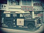 Land Rover 109 LWB Hong Kong police DeA