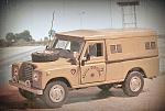 Land Rover 109 policia territorial Cararama