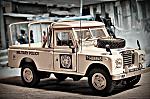 Land Rover 109 pick up UN military police Cararama