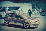 VW Golf polizeii