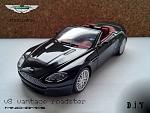 2008 Aston Martin V8 Vantage Roadster Black / 1:43 / Minichamps Limited 1 of 1008 pcs.