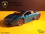 2003 Lamborghini Murcielago 40th Anniversary Arthemis Green / 1:43 / AutoArt Limited 1 of 2000 pcs.