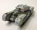 Infantry Tank Mk.IV, Churchill III из 49-го Отдельного Гвардейского полка прорыва. Ленинградский фронт.Февраль 1944г от Моделист/Италлери