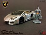 2011 Lamborghini Aventador LP700-4 BatMan Dark Knight Rises / 1:43 / Hot Wheels Elite 1 of 5K pcs.