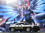 Nissan GT-R (R-35) 2008 "Police" - Greenlight Collectibles