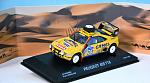 Peugeot 405 T 16, #203 winner 12 rally raid «Paris Tripoli–Dakar 1990 Ari Vatanen