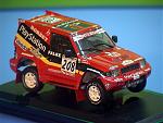 Mitsubishi Pajero Evolution II #208, rally raid Granada Dakar 1999 Utta Kleinschmidt