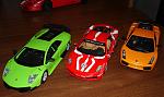 1\24 Murcielago SV, F430, Gallardo Superleggera