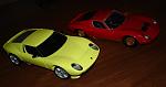 Lamborghini Miura P400 & Miura Concept (1\24 MondoMotors)