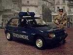 Peugeot 205 Gendarmerie Haschette Norev