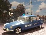 Citroen DS19 gendarmerie Solido