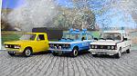 Polskie FIATy 125 p pick-up, sedan,kombi /ambulans/