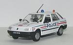 Peugeot 309 (Norev/Hachette) - Police, 1992