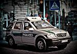 Mercees Benz ML polizei Cararama