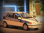 FIAT Punto 55S 1996 polizia municipale DeA
