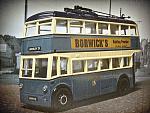 Karrier W utility trolleybus Brandford city transport Corgi