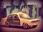 Opel Ascona A polizei Schuko