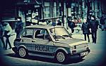 Fiat 126P policja DeA