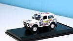 Lada 4X4 Niva #157 Poch, rally raid  Paris Alger Dakar 1983 Trossat Briavoine