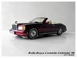 Rolls Royce Corniche Cabriolet '98