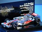 McLaren Mercedes MP 4 23 #22, World champion 2008 Lewis Hamilton