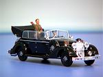 Mercedes Benz 770 K (W 150) Pullman cabriolet F Adolf Hitler (1942) armoured - огромный бронированный автомобиль Адольфа Гитлера.